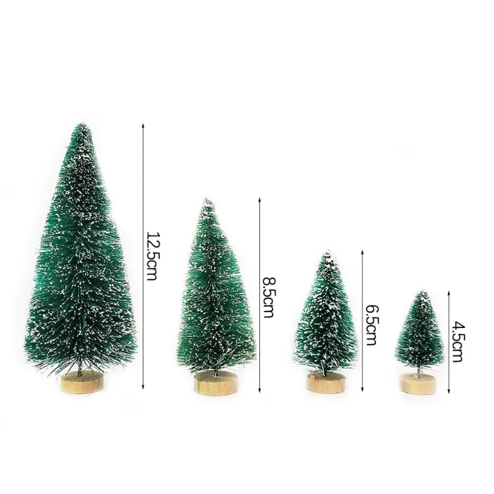 5/8pcs%20Mini%20Christmas%20Trees%20Small%20Artificial%20Christmas%20Tree%20Ornament%20Cedar%20Pine%20Sisal%20Tabletop%20Merry%20Christmas%20Party%20Decoration%20-%20Image%204