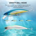 Fishing Lure Sinking Minnow 13cm 15cm 40g 60g Weight System Hard Lure Pesca Strong Treble Hooks Wobbler Jerkbait Swimbait Bait. 