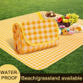 Picnic Mat Waterproof Moisture-proof Spring Outing Camping Supplies Outdoor Portable Storage Suitable for Beach Grassland TMZ. 