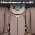 2 PCS Car Seat Gap Filler with Organizer, Upgrade Universal Fit Car Side Seat Gap Filler for Car Storage and Stop Things from Dropping for Cars, SUVs, Truck (Black). 