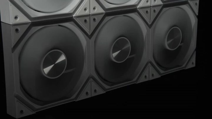 Jungle Leopard  Prism XH Flowing Running Lights PC Case Fan 120mm  ARGB Cyclic Mirror Light Effect PWM Cooling Fan