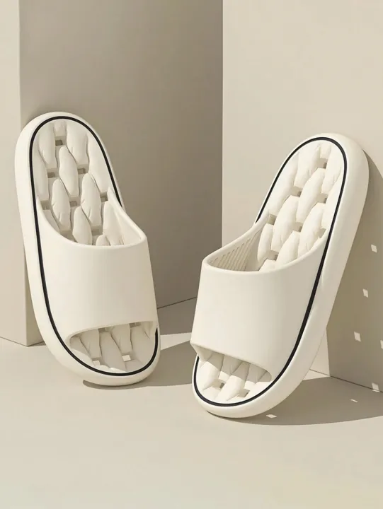 Couple%20Style%20Spring%20and%20Summer%20Eva%20Soft%20Thick-Soled%20Hollow-Out%20Honeycomb%20Massage%20Pattern%20Indoor%20Bathroom%20Outdoor%20Leisure%20Comfortable%20Slide%20Slippers%20for%20Men%20and%20Women%20-%20Image%205
