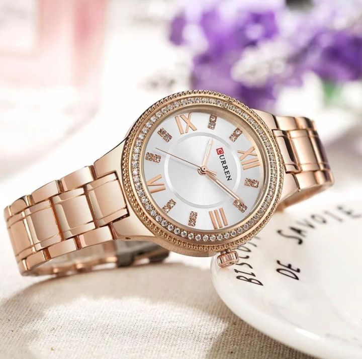 💥CurrenFashion Rose Gold Women Watches