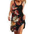 Ethnic Style Women's Slip Dress Bohemain Beach Skirt Summer Woman Casual Clothing Daily Wear Loose Dresses Lady Cool Holiday Top. 