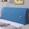 Anti-Collision Bedhead Cover All Inclusive Minimalist Bed Head Slipcover Thickened Dustproof Headboard Cover Bedroom.