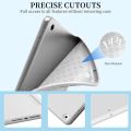 For   Tab A7 Lite 8.7'' 2021 SM-T220 SM-T225 Tri-fold Flip Case Magnetic Stand PU Leather Protective Cover. 