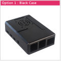 Raspberry Pi 4 Model B ABS Case Black Transparent Plastic Shell Removable GPIO Cover with Cooling Fan for Raspberry Pi 4. 