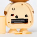 Creative Bear Pen Holder smart Alarm Clock Cartoon design Cute Children′s Clock Student Desktop Clock Bedside Table Clock. 