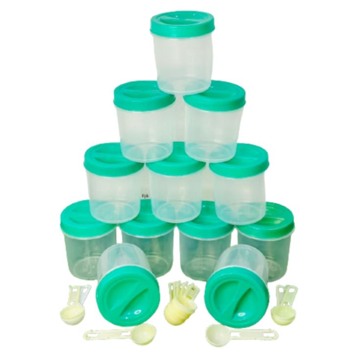 12%20Pieces%20350ml%20Container%20Set%20With%20Spoons%20Round%20Plastic%20Containers%20-%20Image%204