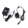 Super Ultrasonic Mist Maker Fogger for Fog Water Fountain Pond Atomizer Humidifier LED black. 