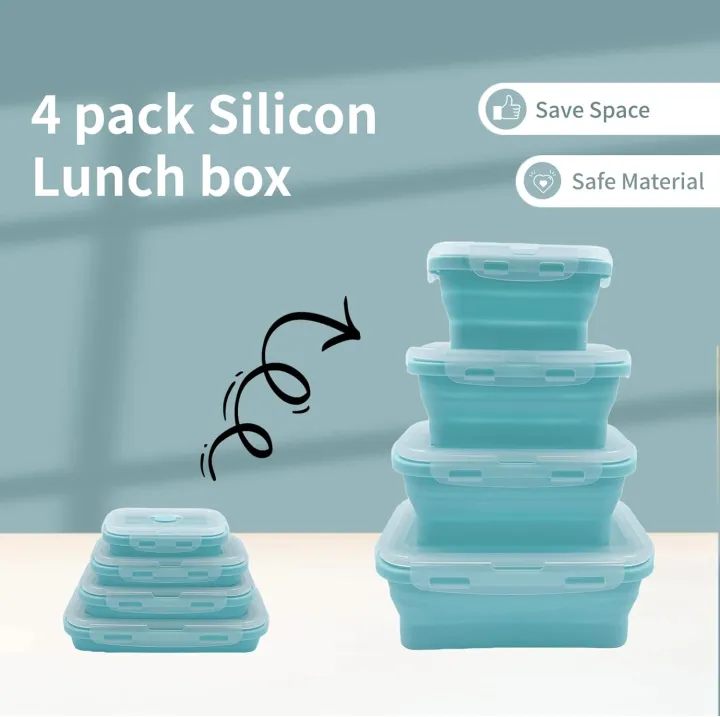 4%20Pack%20Silicon%20Lunch%20Box%20Flat%20Stacks%20Collapsible%20Food%20Storage%20Containers%20With%20Lids%20Leftover%20Meal%20Box%20For%20Kitchen%20BPA%20Free%20-%20Image%204