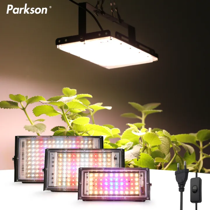 50W 100W 150W Led Grow Light 220V EU Plug Plant Lamp LED Full Spectrum ...