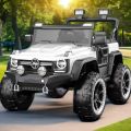 4x4 Kids Ride-On Jeep Remote Control Jeep for small children age 1-9 Years  LED Lights with 12V Battery operated jeep MBX016. 