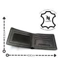 MODEL: N-02 Pure cow Leather stylish wallet export quality.