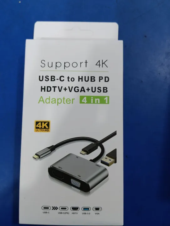 USB%20C%20Hub%20with%20Type%20C%204%20in%201%20USB%20Hub,%20Dual%20Screen%20Display,%204K%20HDMI/HDTV,%20VGA%20Adapter%20and%20USB%203.0%20Charging%20-%20Image%205