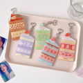 Cute Cartoon Fruit Clear Photocard Holder 3 Inch  Star Card Hard Case Pendant Display. 
