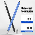 Universal Touch Pen For iPad Android Smart Phone Android Stylus For Tablet Pencil Capacitive Stylus Double Dual Silicone Head.