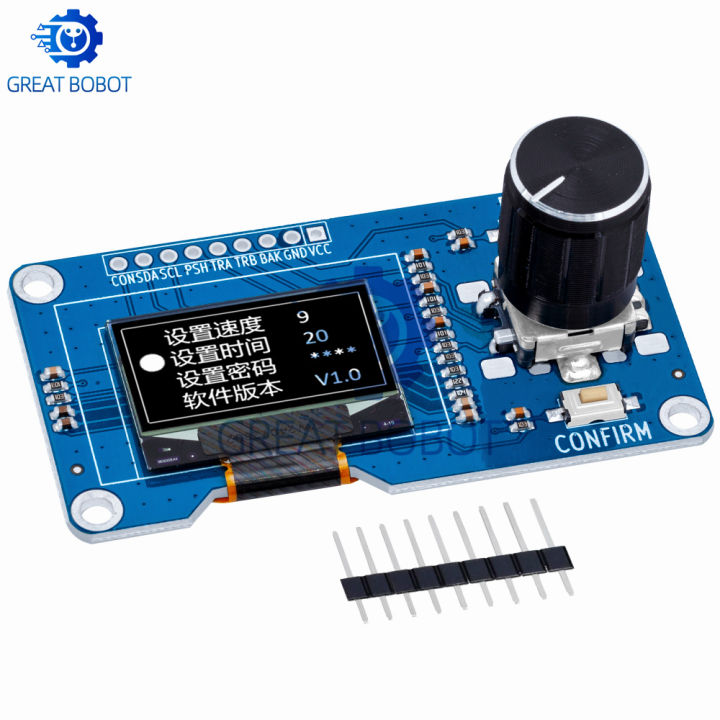 BS%200.96/1.3%20inch%20White%20Blue%20oled%20display%20screen%20combined%20with%20EC11%20rotary%20encoder%20module%20IIC%20interface%20for%20arduino%20-%20Image%204