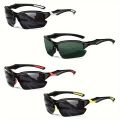 Outdoor Polarized Fashionable Sports Glasses for Men and Women, Windproof Suitable for Baseball Running Fishing Golf and Driving. 