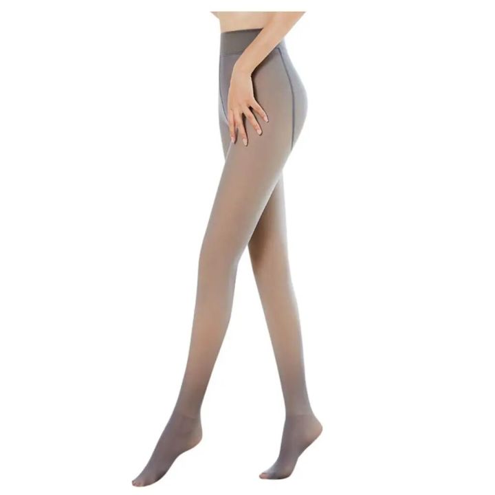 Translucent%20Pantyhose%20for%20Women%20Fleece%20Lined%20Pantyhose%20Thermal%20Stretchy%20Comfortably%20Leggings%20Winter%20Warm%20Tights%20Pants%2085g/220g%20-%20Image%207