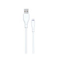 Ronin R-340 High Quality Data Cable 1M, Universal Compatibility (Lightning, Type-C, Micro USB), Fast Charging 2.4A, Silk Wire. 