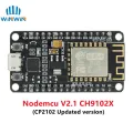 Wireless module CH340/CP2102 NodeMcu V3 V2 Lua WIFI Internet of Things development board based ESP8266 ESP-12E with pcb Antenna. 