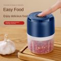 Electric Food Chopper Garlic Crusher Meat Grinder Mini Garlic Press Vegetable Chopper Masher Machine USB Kitchen Gadgets. 