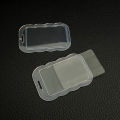 Students Cards Protecting Cover Clear Soft Silicone Wave ID Bus Access Card Holder Transparent Staff Working Credit Card Hloder.
