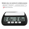Professional Board Game Stopwatch Count Up Down Competition Hour Meter Table Games Chess Clock Digital for International Chess. 