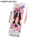 1Pcs Anime Demon Slayer Bookmarks Cartoon Fans Collection, Tassel Bookmarks Bookmarks Fans Reading Marker Book Accessories. 
