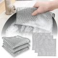 Wire Cloth Dish Washer Set of 4 Piece.... 