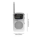 Mini Radio KK19 KK67 KK78 Portable Radio FM AM Battery Operated Handheld Built-in Speaker Radios For Running Walking Small Radio.
