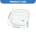 Hot Tub Booster Seat Inflatable Water Injection Double-Use Cushion Bath SPA Seat Pad Bathtub Anti-Hemorrhoids Inflatable Pillow. 