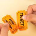 Event Essentials: 100 Raffle Tickets for Classroom Lottery, Drink Fests, Event Celebrations..