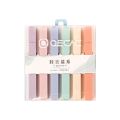 Colour Highlighter Highlighter Set 6Pcs Aesthetic Pastel Colours Highlighter Set Marker Pens Journaling Planner Notes. 