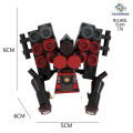 2024 New Skibidi Toilet Men vs. Monitor Building Blocks Super Titan TV Man Sound Man Children's Toy Birthday Building Block Gift. 