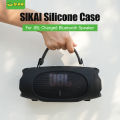 SIKAI Silicone Protective Case for  Charge6 Bluetooth Speaker Soft Sleeve with Shoulder Strap for  Charge 6 Accessor. 
