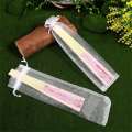 10/20pcs Drawstring Organza Bag Folding Hand Fan Storage Pouches Tulle Bags Craft Wrapping Bags Party Wedding Favor.
