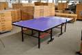 Table Tennis TT Table Standard Size Indoor Ping Pong Table Foldable With Wheels. 