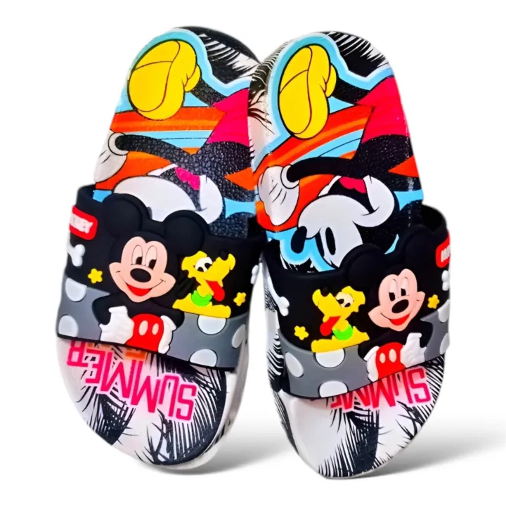 Disney%20Mickey%20Mouse%20Kids%20Sandals%20%7C%20Boys%20&%20Girls%20Sliders%20with%20Supportive%20Strap%20for%20Toddlers%20%7C%20Slides%20for%20Child%20%7C%20Blue%20&%20Black,%20Red%20Slip-on%20Pool%20Shoes%20Footwear%20-%20Image%203
