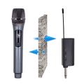 SHUPERD M12 Wireless Microphone, UHF Cordless Dual Handheld Dynamic Mic Set With Rechargeable Receiver Perfect for Live Sound & Stage Meeting Wedding. 
