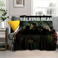 Daryl Dixon Walking Dead Movie Flannel Blanket,Warm and Soft Blanket  For Couch Sofa Office Home Travel Camping Birthday Gift. 