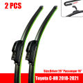 Front Wiper Blades For Toyota COROLLA Verso 2010 2011 2012 2013 2014 2015 Windscreen Windshield Window Auto Accessories 26"+16". 