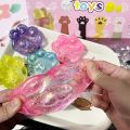 Cat Paw Taba Squishy Toy – Ultra-Soft Stress Relief Squeeze Toy with Quick Recovery, Cute Cat Paw Design, Mix Colors. 