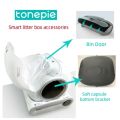 Tonepie Automatic Cat Litter Box Accessories Bottom Capsule Ventilation Hole Rubber Plug Bin Door Sand Control Pad Pet Supplies. 