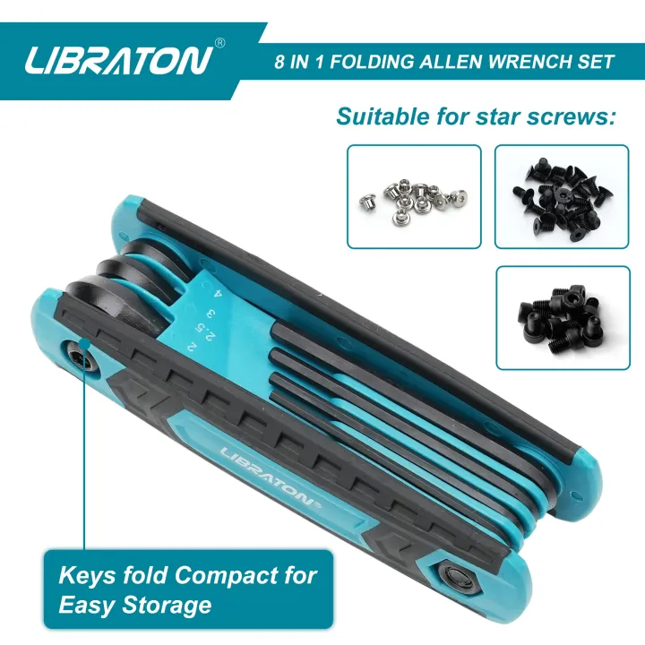 LIBRATON%208%20in%201%20Folding%20Allen%20Wrench%20Set%20Metric%20Allen%20Key%20Set%20Tool%20Or%20Folding%20Tamper%20Proof%20Torx%20Key%20Set%20Portable%20Star%20Wrench%20Kit%20-%20Image%205