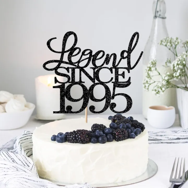 legend%20since%201995%20cake%20topper%2030th%20birthday%20happy%20birthday%20cake%20topper%20men%20and%20women%20cheer%2030%20years%20old%20-%20Image%205