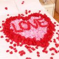 1000PCS Non-woven fabric simulates rose petals, which is very suitable for Valentine's Day and especially for proposal parties.. 