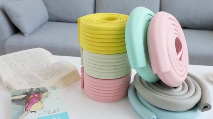 Corner Edge Protective Bumper Baby Safety Corner Protector Children  Furniture Corners Strip Anti-collision Foam Protection Str