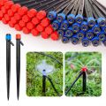 60 Pack Drip Irrigation Emitters Sprays for 1/4" Drip Irrigation Tubing  Automatic Micro Watering Irrigation System for Garden. 